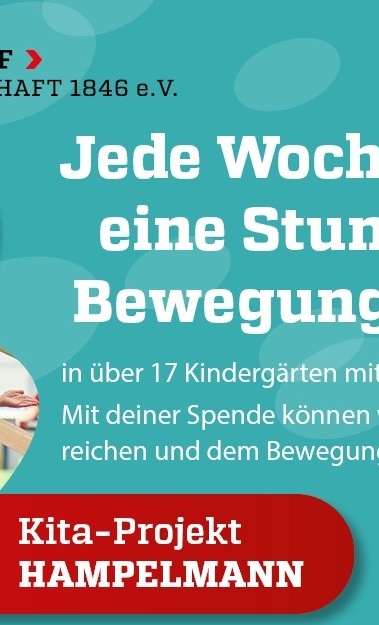 HAMPELMANN - Kostenlose Sportstunden für Kita-Kinder