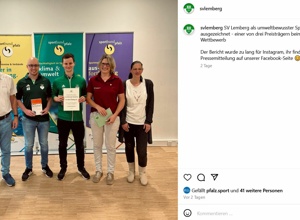 SV Lemberg: Grün auf und neben dem Platz
