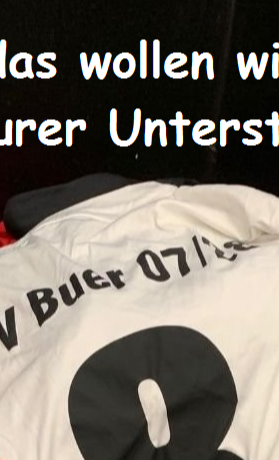 Neue Trikotsätze Jugendmannschaft SSV Buer 07/28