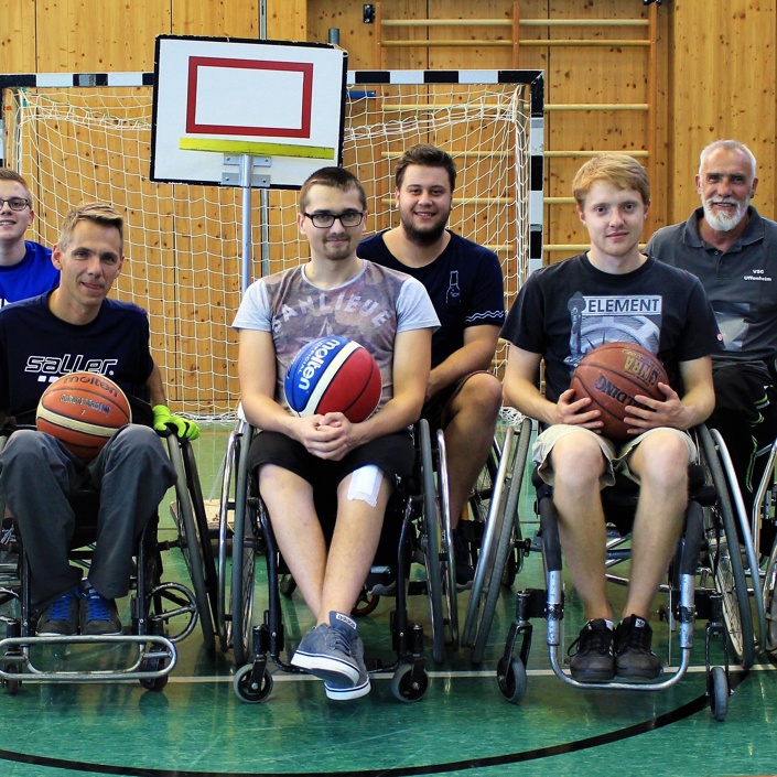 Rollstühle für die Rollstuhlbasketballer Uffenheim