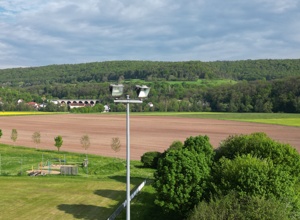 Stromsparende LED-Flutlichtanlage für den 1.FC Elfershausen