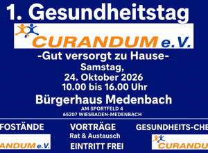1. CURANDUM e.V. Gesundheitstag