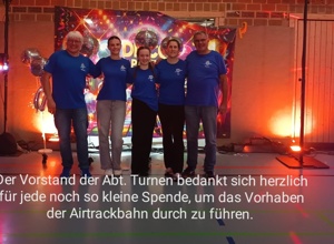 FSK Vollmarshausen AirTrackBahn Sparte Turnen