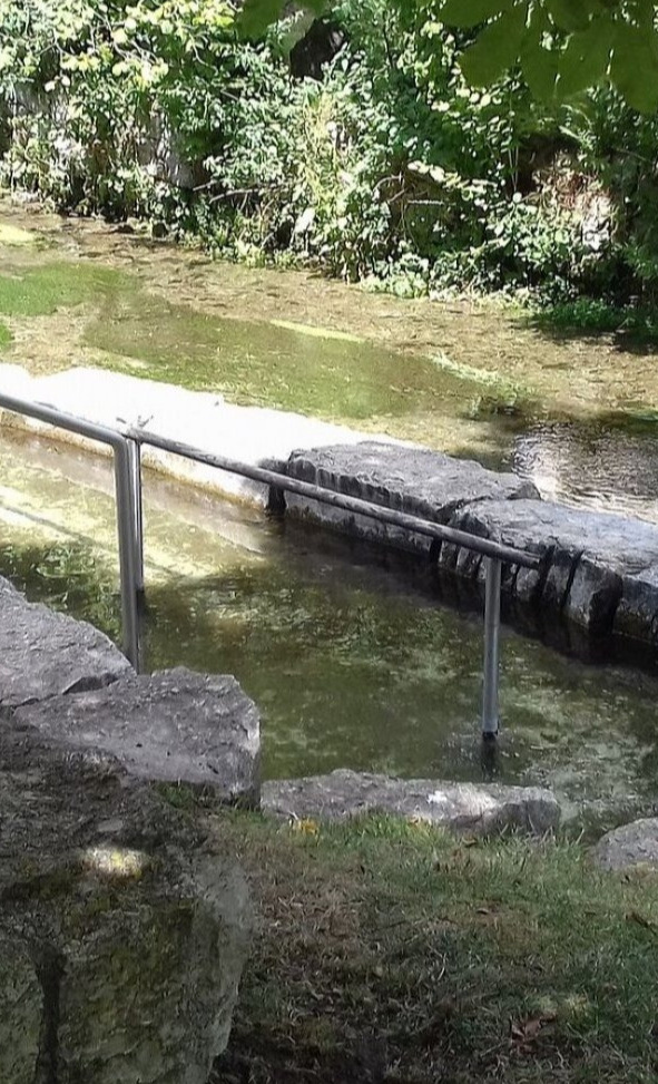 Kneipp-Wassertretanlage an der Echaz