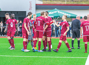 Neue Anzeigetafel für den Lauterer SV Viktoria