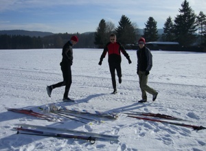 Maskottchen und Lehrmaterial Skischule Truchtelfingen