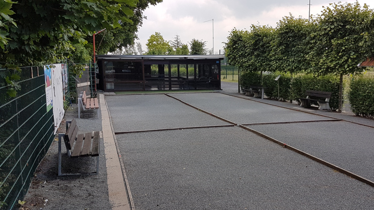 Sanierung des Bouleheimes im Sportpark Erlfeld