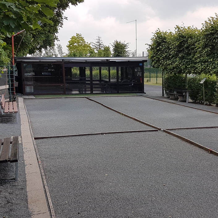 Sanierung des Bouleheimes im Sportpark Erlfeld