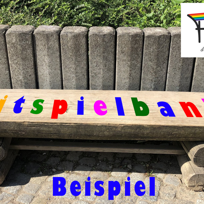 Mitspielbank - Damit keiner in den Pausen alleine spielen muss