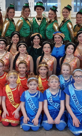 Vereinsbekleidung Tanzgruppe Gerichtstetten