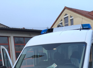 Neuer Mannschaftswagen Rotes Kreuz