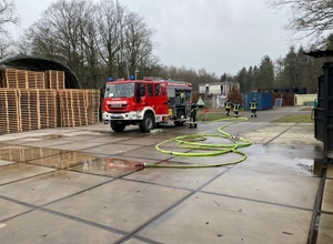 Realbrandtraining für unsere Atemschutzgeräteträger