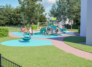 Barrierefreier Spielplatz Kita "Schatzkiste" Ibbenbüren