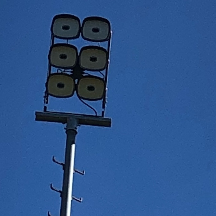 Trainingsbeleuchtung auf dem Sportgelände der SpVgg Schirmitz