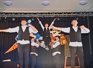 Das Trainingslager des Männerballetts vom NCC
