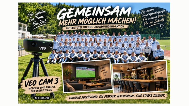 Sportkamera Teamsport & Vereinsheim Möblierung