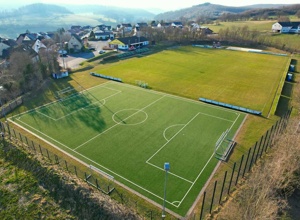 Neubau der Grillhütte im Burgstadion