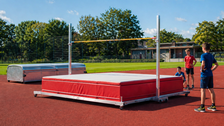 Ein Sprung für unsere Jugend – Eine neue Hochsprunganlage