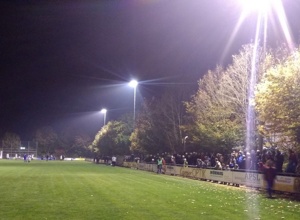 Umrüstung auf LED-Flutlichtanlage im SVR-Stadion
