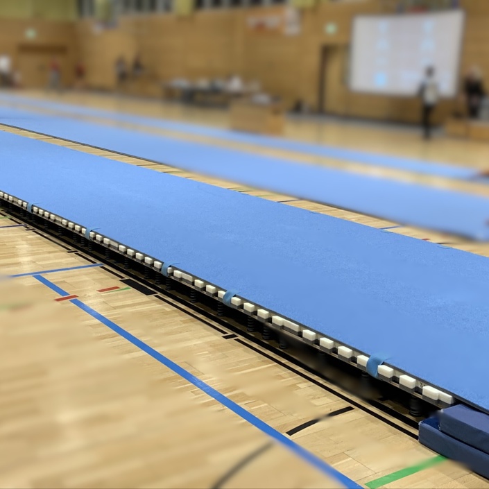 Tumblingbahn TG Zell Abteilung Turnen