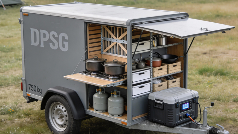 Kochanhänger-Projekt Pfadfinder Mühlenberg