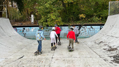 Eine Miniramp für den Bürgerpark Unkel