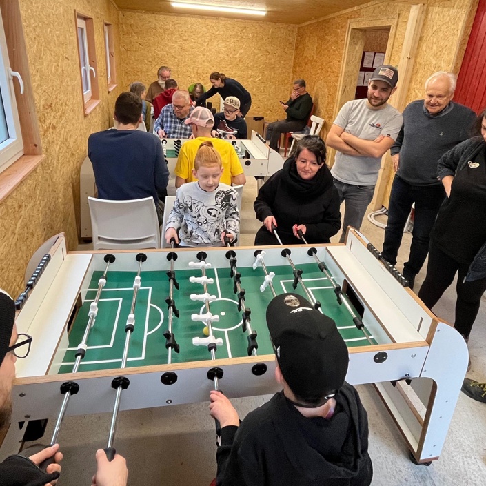 Inklusives Tischkicker-Sportangebot