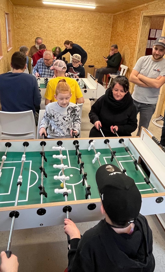 Inklusives Tischkicker-Sportangebot