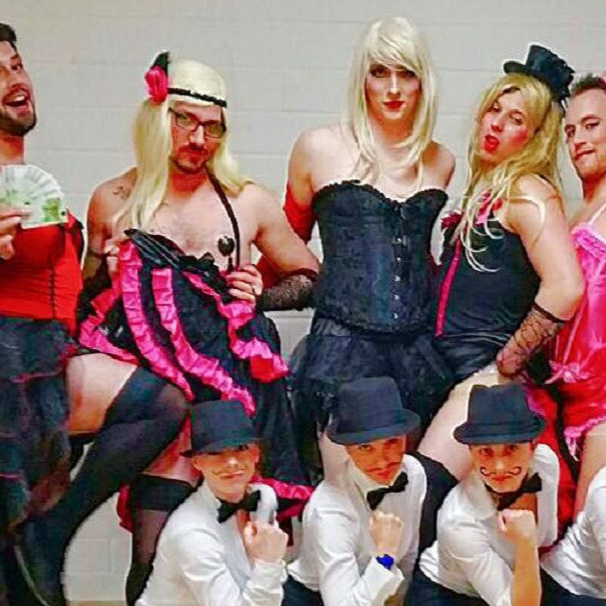 Show-Formation des 1. Rock'n'Roll Club Frogger Büdingen e.V.