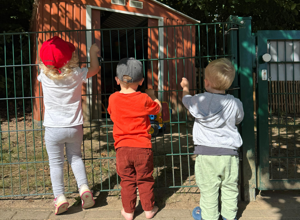 Gerätehaus für das Familienzentrum Eichen - Kita Regenbogen