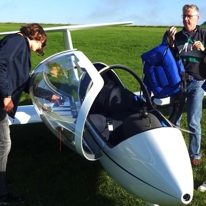 Flugsimulator für die Flugschüler der Fliegergruppe Wolf-Hirth