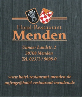 Hotel Restaurant Menden Gutschein