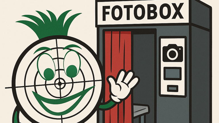 Eine Fotobox für das Burgdorfer Volks- und Schützenfest