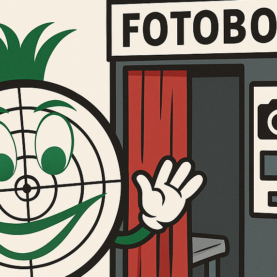 Eine Fotobox für das Burgdorfer Volks- und Schützenfest