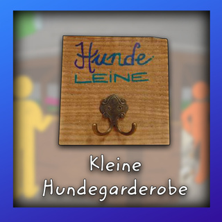 Kleine Hundegarderobe