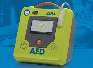 Defibrillator für die Mittelschule Geisenhausen