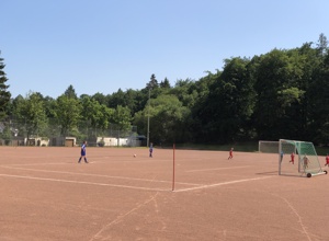 Modernisierung des Fußball-Platzes in Rambach