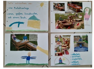 Matsch-Anlage Kindergarten Großeneder