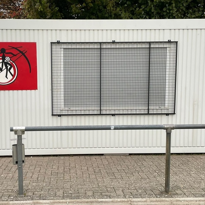Innenausbau Bürocontainer als Umkleidekabine