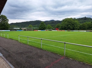 Mähroboter Rasenplatz FC Wallbach