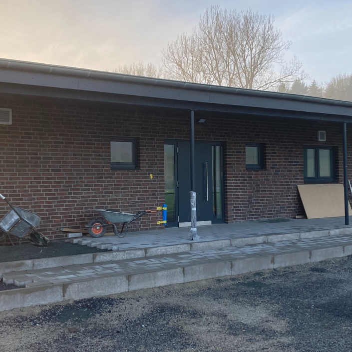 Inneneinrichtung Sportheim/Umkleide