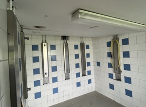 Sanierung des alten TSG Umkleidegebäudes