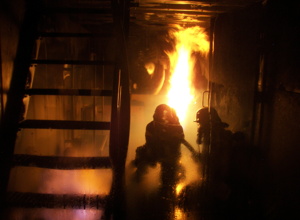 Brandübungscontainer zur Unterstützung der Jugendfeuerwehr