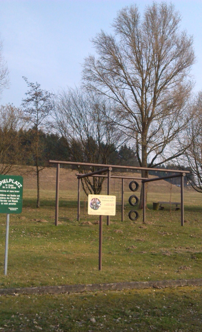 Spielplatz Neugestaltung an der Grillhütte Giesenhausen