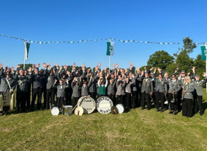 Regenjacken für unseren Musikzug