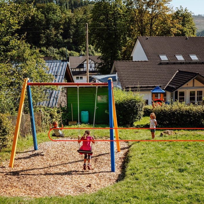 Matschanlage für den Kindergarten Flohkiste Kirchveischede