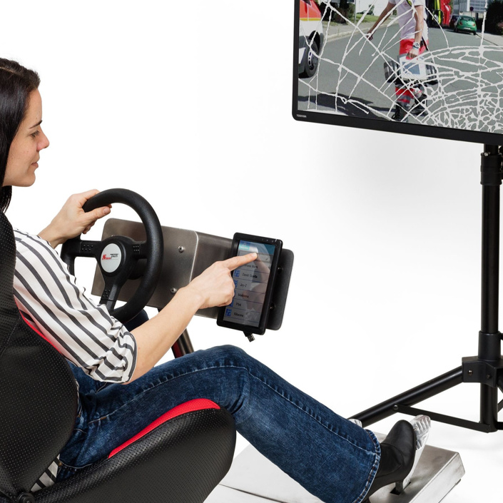 Fahrsimulator für mehr Sicherheit im Verkehr