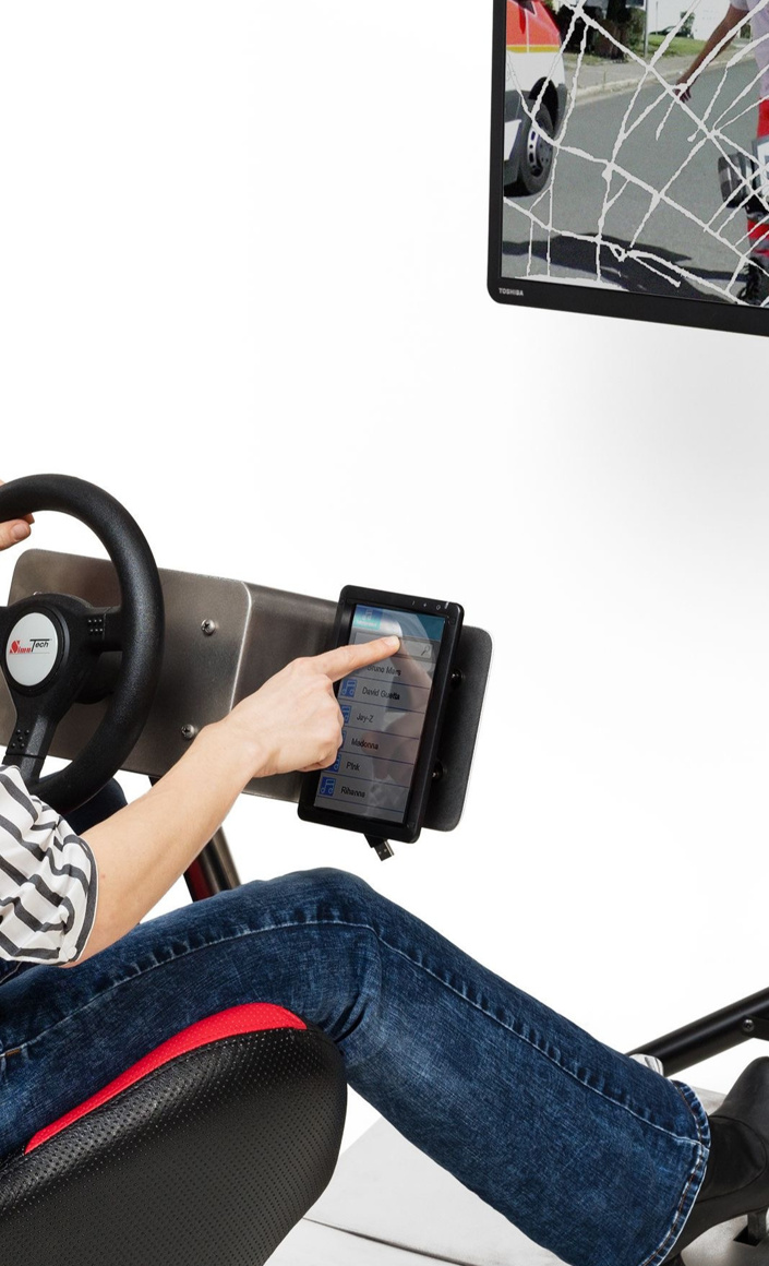 Fahrsimulator für mehr Sicherheit im Verkehr