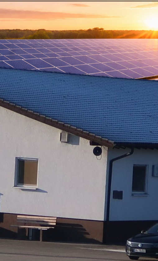 Photovoltaik-Anlage beim TSV Strümpfelbrunn e.V.