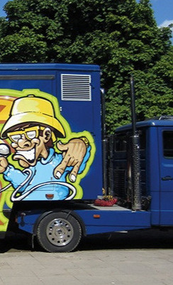 Die Karawane - Das Musikmobil für Flüchtlinge
